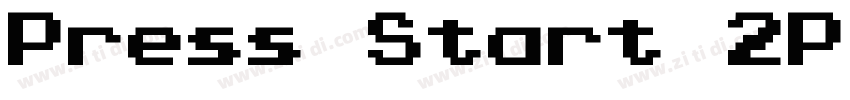 Press Start 2P复古游戏风字体转换